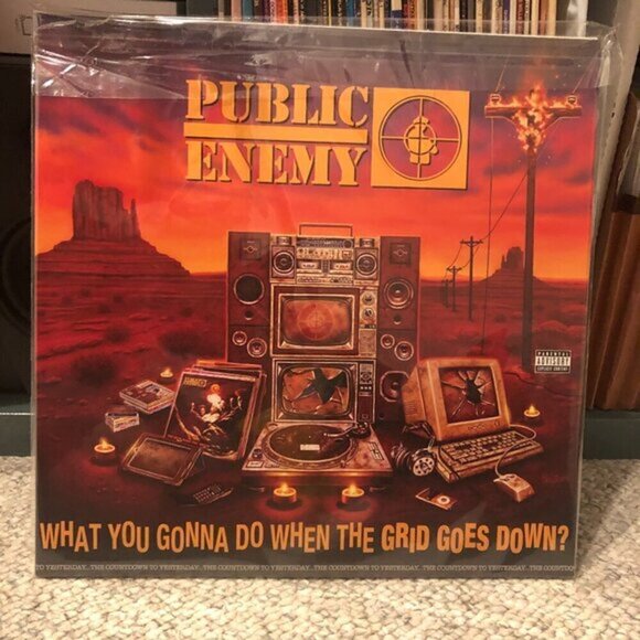What You Gonna Do When the Grid Goes Down? Public Enemy LP EX++ - Picture 1 of 2